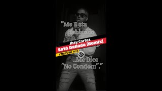 JHAY CORTEZ || ESTÁ DAÑADA (REMIX) (Lyrics/Letra) | #letra #ivancornejo #jhaycortez #estadañadaremix