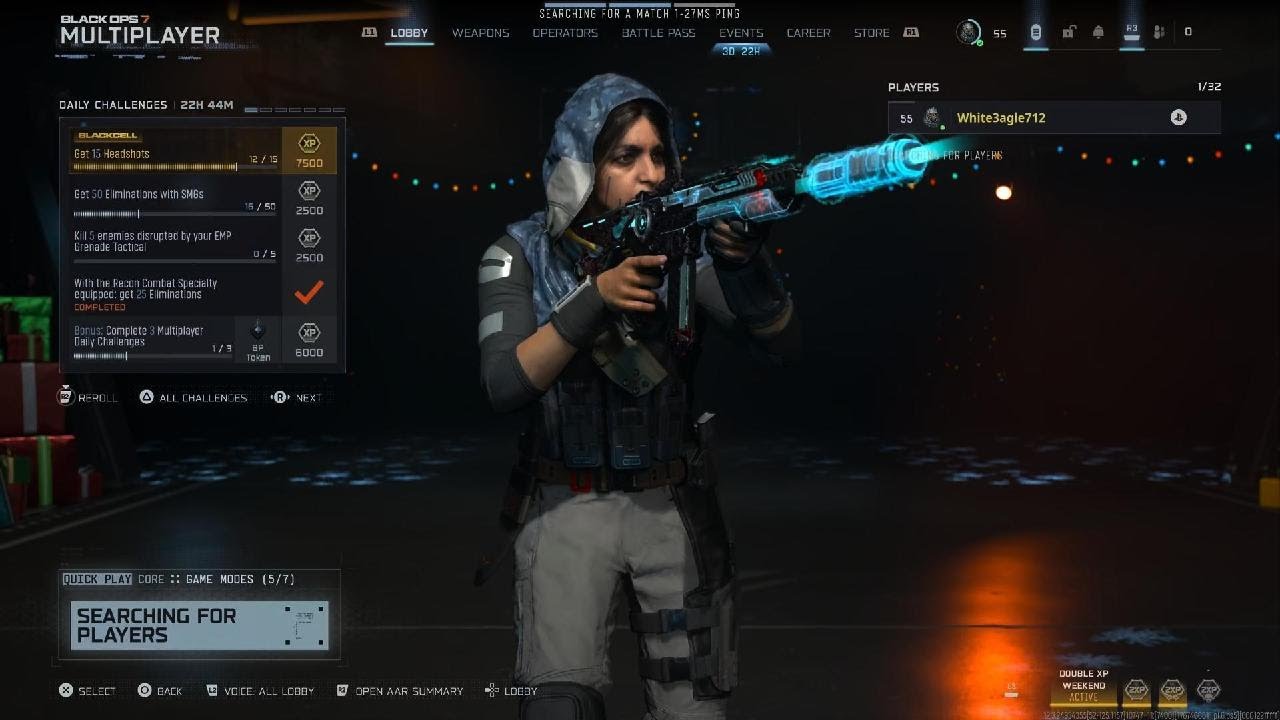 Bo7 haven't  played in a while