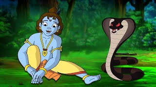 Krishna  Krishna Ka Sahas | Krishna cartoon stories for kids | Animated Cartoons for Kids