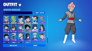 All Fortnite Anime Collab Skins