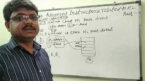 Advanced instruction related to HL pair
