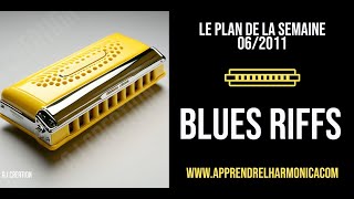 Harmonica C - Blues riffs - Le plan de la semaine (06-2011) - 2 - chords