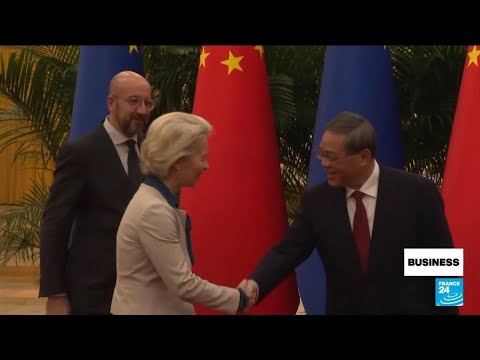 In Beijing, Chinese and EU leaders agree on need for 'balanced' trade ties • FRANCE 24 English