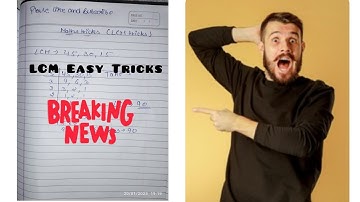 LCM Shortcuts/Tricks for big numbers #viral