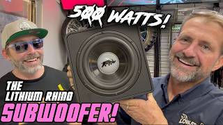 EP 151 - The Lithium Rhino Subwoofer is here! 500 Watts and Perfect for your Golf Cart!