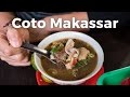 Coto Makassar (Beef Organs Soup) - Delicious Indonesian Street Food in Jakarta, Indonesia