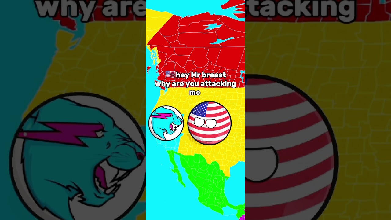 Countries In A Nutshell | #countryballs #shorts