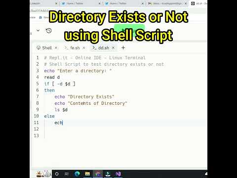 Shell Script to