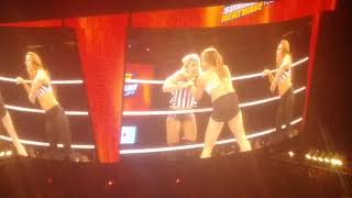 Ronda Rousey's First WWE Match at MSG 07-07-2018 (Sorry for the bad audio)