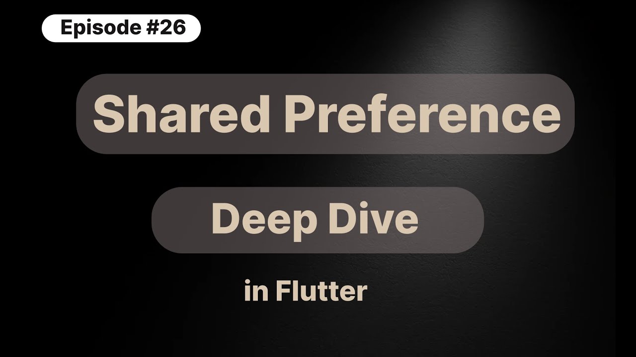 Ep 27 | How to Store and Retrieve Data Using Shared Preference in ...