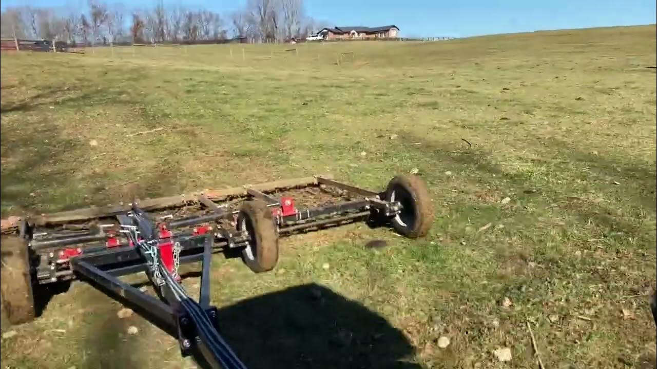 Wingfield American Chain Harrow Cart YouTube