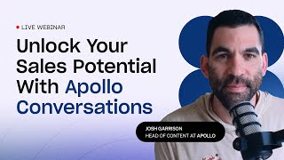 Unlock your sales potential with Apollo Conversations