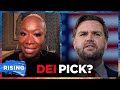 Joy Reid BASHES JD Vance Says Yale ACCEPTED Him Due To Affirmative Action RISING 