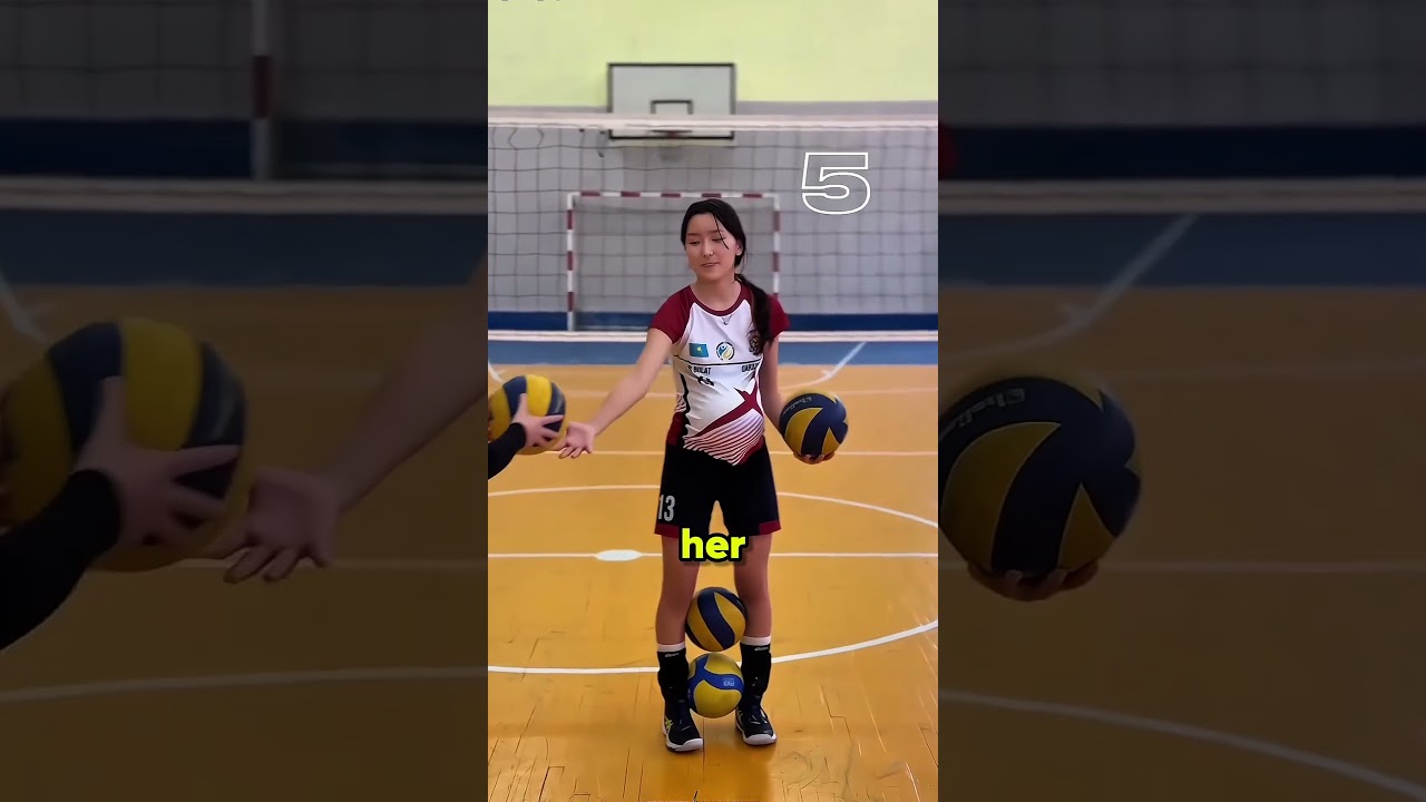 Nobody Believed Her… Until She Lifted All 10 😳🏐
