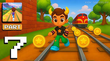 Kooply Run: Subway Craft - Gameplay Walkthrough Part 7 - Casual Problem Solver Game (iOS, Android)