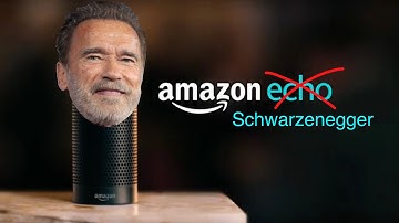 Amazon Schwarzenegger echo