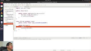 GUI Java - Invocación por defecto al constructor de clase padre