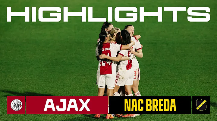 Closing out the year in style 🙌 | Highlights Ajax Vrouwen - NAC Breda | Vrouwen Eredivisie