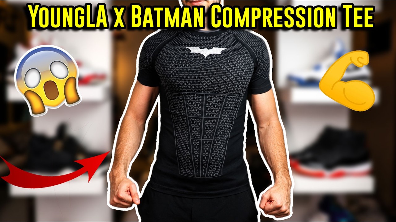 YoungLA Batman Compression Shirt Try-On & Honest Review - YouTube