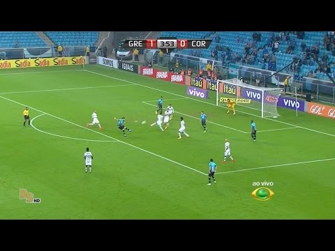 Gols Grêmio 3 x 1 Corinthians - Brasileirão 2015 - Band HD