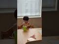 朝ごはんはホットケーキ🥞#しまいにっき#年子姉妹＃1歳児#3歳児＃4歳児#shorts #育児#子育て#子供のいる暮らし#ホットケーキ#朝ごはん