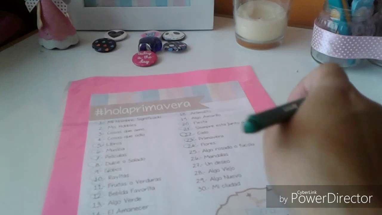 #holaprimavera día 24 scrapbook paper