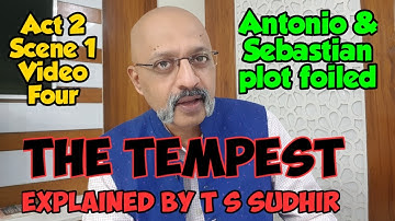 The Tempest Act 2 Scene 1 (Video 4) | ISC English Class 11 and 12