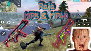 FREE FIRE ▪︎Top Global MP5 & MP40 ▪︎| Reaction Player Indonesia
