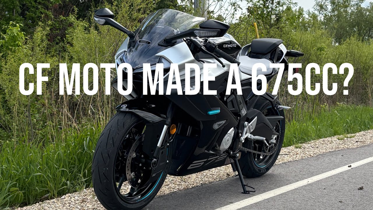 CF MOTO 675 this bike rips! - YouTube