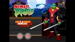 Ninja Turtles Dressup (Черепашки ниндзя: одевалки) - прохождение игры Ninja Turtles Dressup (Черепашки ниндзя: одевалки) - прохождение игры