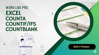 Master COUNT, COUNTA, COUNTIF, COUNTIFS & COUNTBLANK in Excel | Advanced Data Counting Made Easy