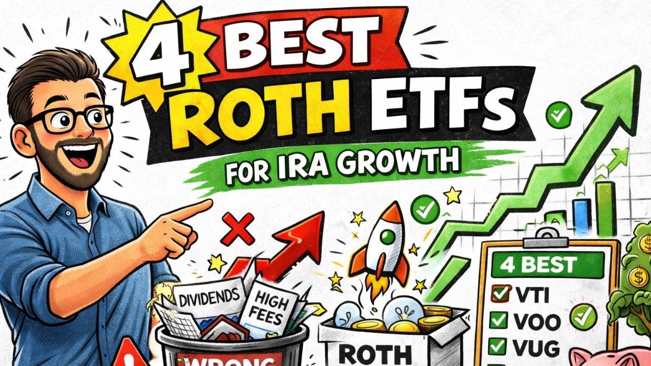 4 Best ETFs for Roth IRA Growth (Avoid This Costly Mistake) - YouTube