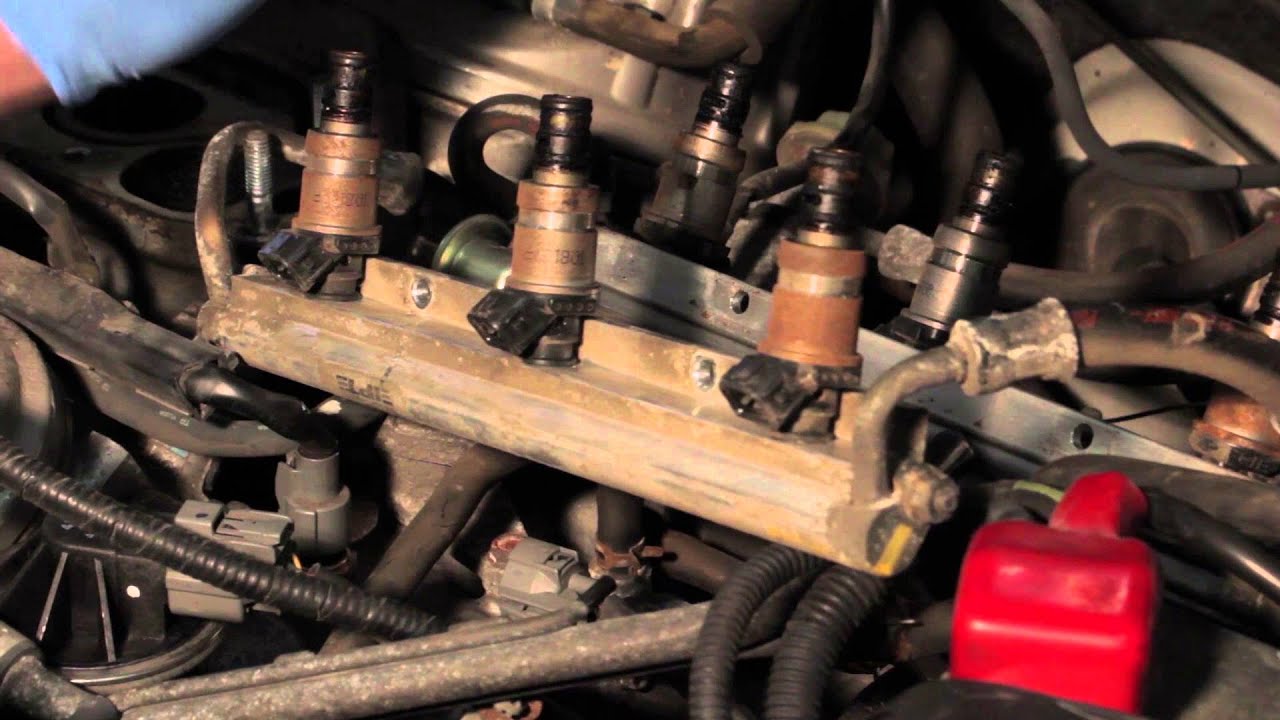 Honda 3.5L Fuel Injector Replacement - YouTube