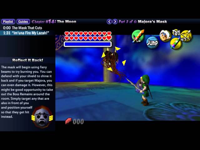 Legend of Zelda Majora's Mask Walkthrough 14 (3/6) "Final Boss: MAJORA'S MASK"