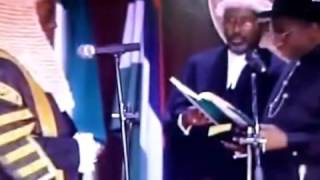 Goodluck Ebele Jonathan sworn in as 14th President of Nigeria