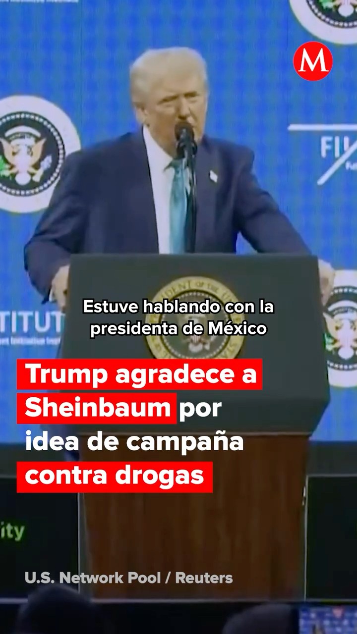 EU comenzará campaña contra las drogas gracias a idea de Sheinbaum