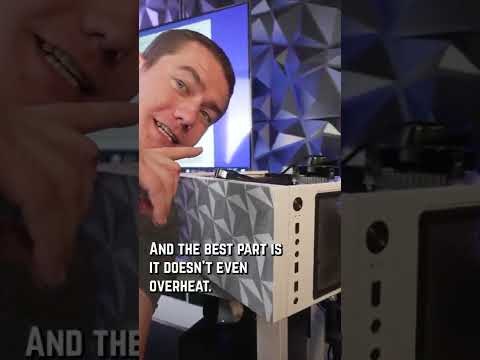 I Made The World's Largest Intel Stock Cooler #shorts