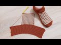 كروشيه لكلوك / حذاء / سليبر بقطعة واحدة شكل جديد how to crochet a slipper/ shoes