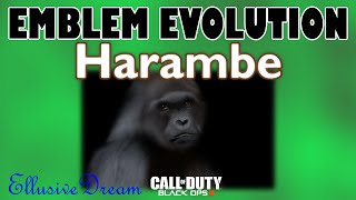 Harambe Emblem Evolution by Ellusive Dream for Cod Black Ops 3