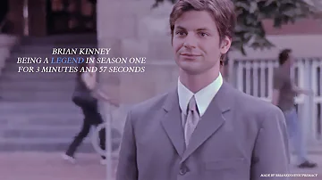 Brian Kinney being a legend in season one of QAF US for 3 minutes and 57 seconds gay