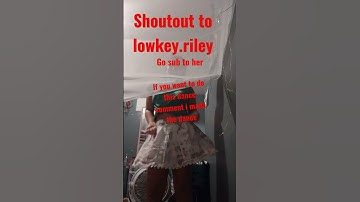 shoutout to her go check out her channel and sub to her pls