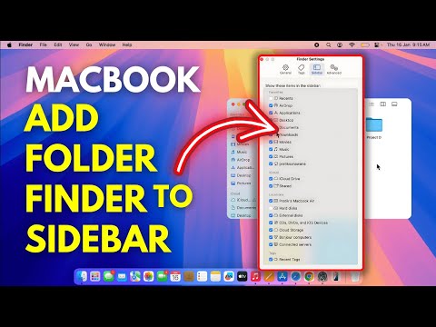 How to Add Folder in Finder Sidebar on Mac? Mac Finder Sidebar Settings - Customize Finder in Mac