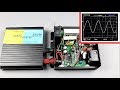 Inside of a Pure Sine-Wave Inverter + Output Waveform Test