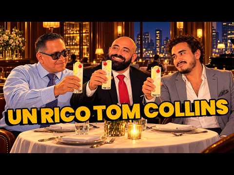 Probando el famoso TOM COLLINS