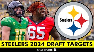 Steelers Draft Rumors: Fox Sports Projects Steelers To Draft QB Bo Nix In Round 1 Of 2024 NFL Draft