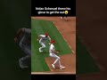 Angels toss the glove vs. Mets for the out at first base #mlb #angels #baseball #mets
