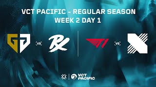 T1 vs. DRX - VCT Pacific - Regular Season - Week 2 Day 1