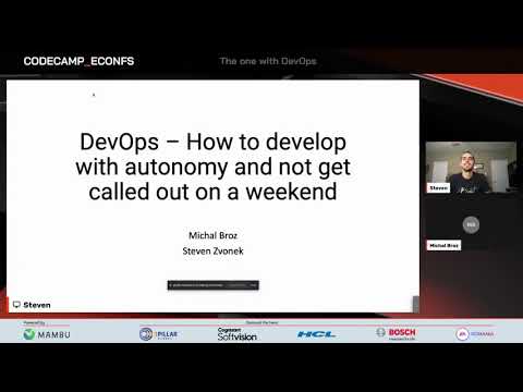 DevOps – How to develop with autonomy and not get called out on a weekend by Steven Zvonek