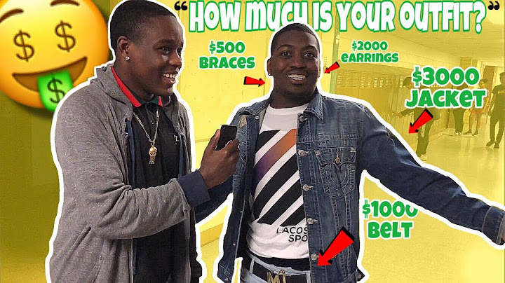 How Much Is Your Outfit? 1 MILLION DOLLARS 💵 In One School