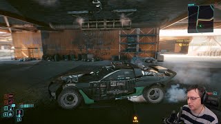 Cyberpunk 2077 first play, day 3 - Delamain, Epistrophy, Type-66 Hoon, Ghost town, Panam